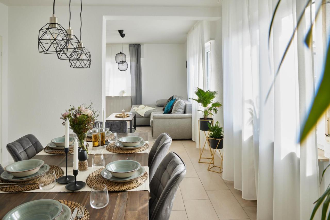 Ajko Homes - Design Apartment - Parkplatz - Balkon - Netflix - 6 Pers Walldorf  Exteriér fotografie